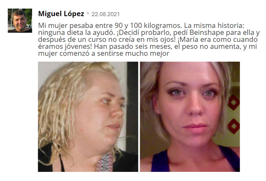 Comentarios y testimonios sobre BeinShape